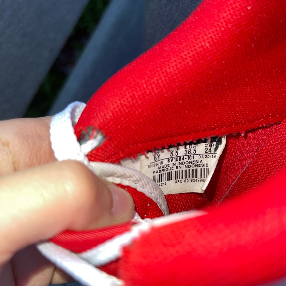 Air Force 1 Low Double Layer White Obsidian Red - Picture 9 of 9